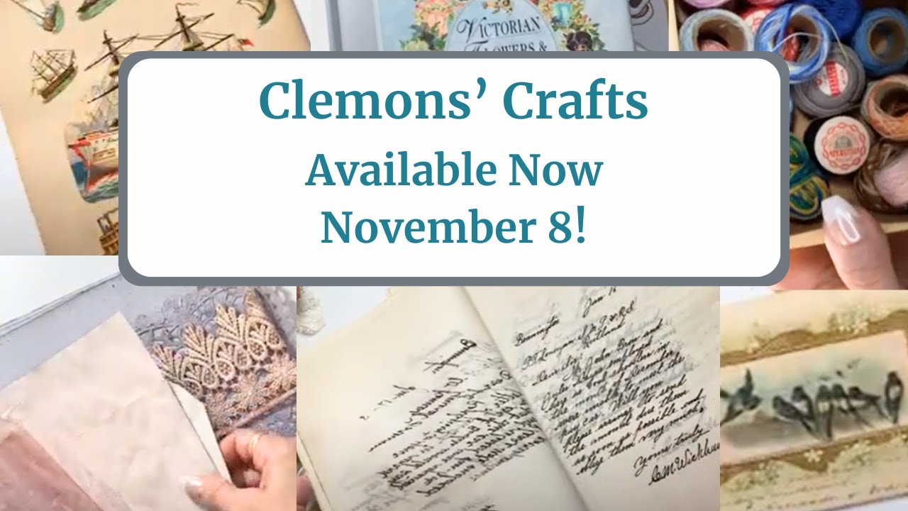 Available Now: Vintage French Books, postcards, glassine bags, dyed paper 