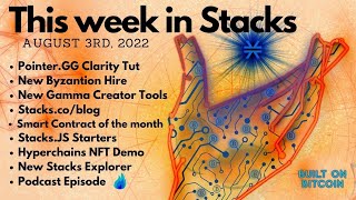 E80: Weekly Update - Pointer.GG, New Byzantion Hire & Gamma Tools, Stacks.JS, Hyperchains, STX Blog