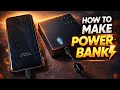 How to Make Power Bank at Home | DIY Power Bank from Old Batteries | Step by Step Guide