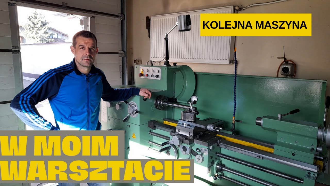 Nowy zakup na warsztacie. Tokarka TUM 35B