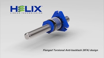 Helix Linear TAB Nut - Torsional Anti-Backlash Nut
