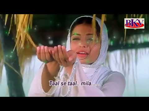 Taal Se Taal Mila   KARAOKE   Taal 1999   Akshaye Khanna  Aishwarya Rai