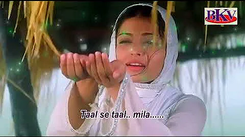 Taal Se Taal Mila - KARAOKE - Taal 1999 - Akshaye Khanna & Aishwarya Rai