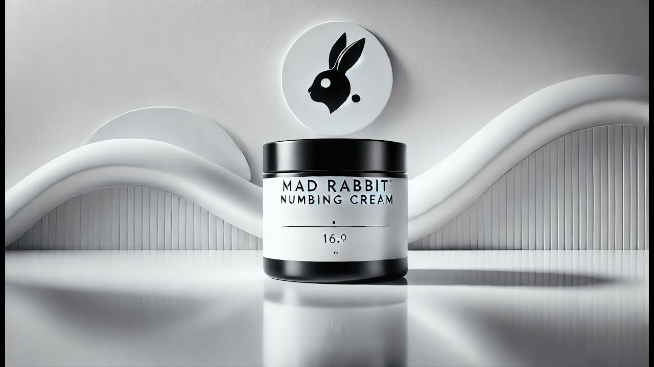 💉 Mad Rabbit Painless Tattoo Numbing Cream Maximum Strength | Best Mad