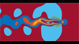 Simulation of Vortex Shedding Behind a Cylinder Using Lattice Boltzmann Method