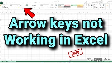 Arrow keys not working in Microsoft Excel - Here is Fix