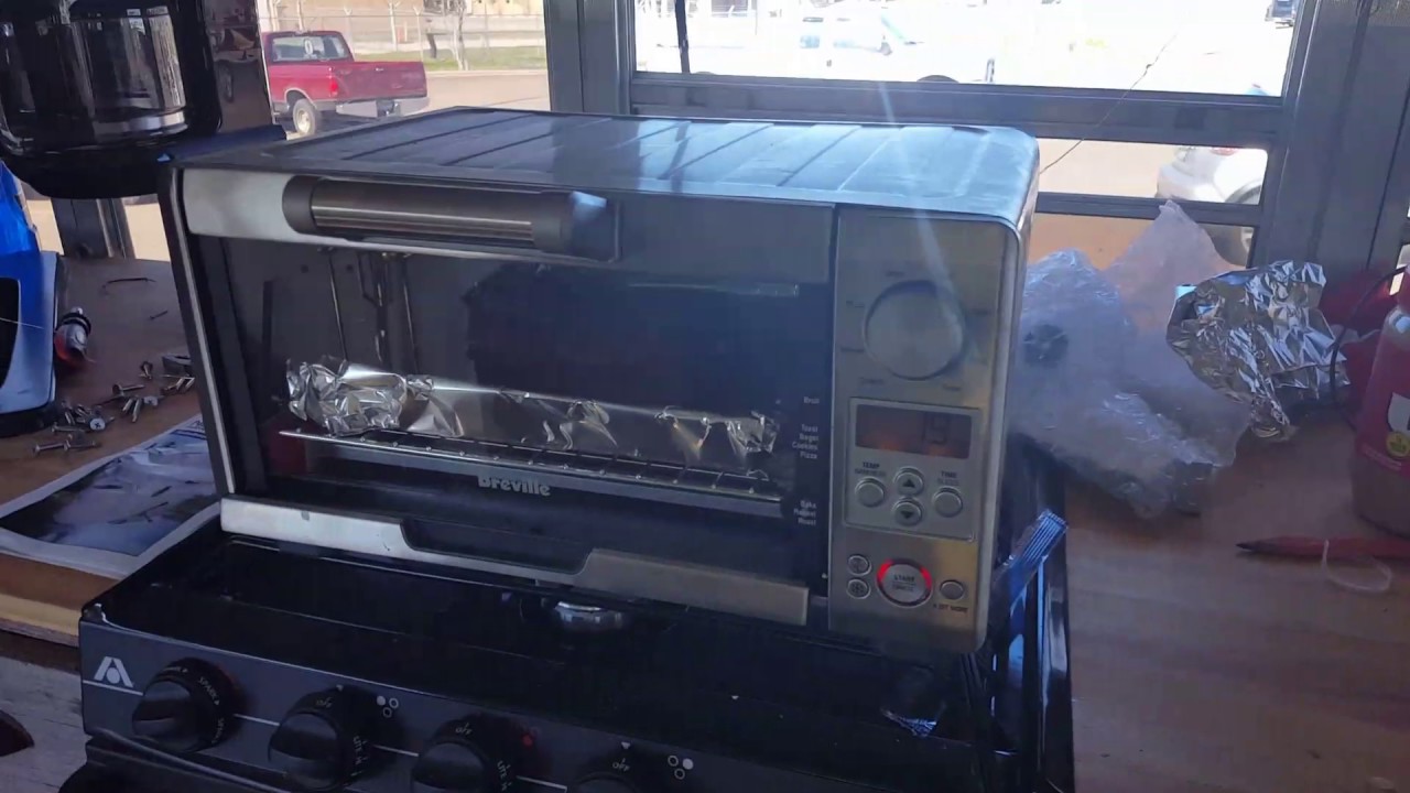 Toaster oven running on solar power trusty bucket YouTube