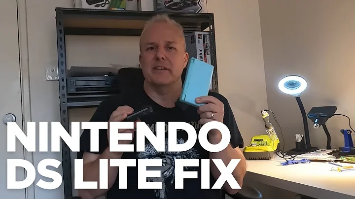 Nintendo DS Lite Battery Change & Fix