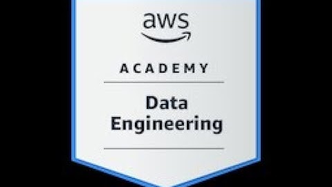 AWS Academy Data Engineering Module 12 Knowledge Check Answers