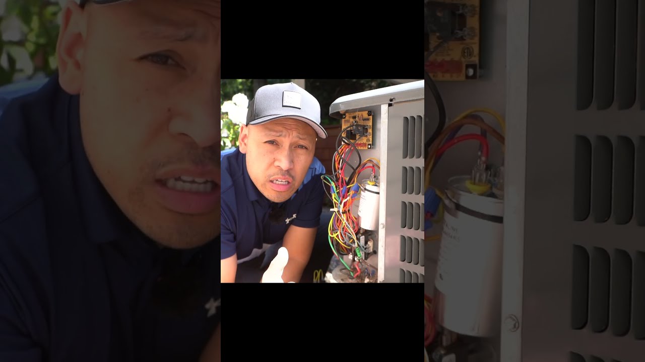 How To TEST REPLACE An AC Capacitor PART 1 Shorts