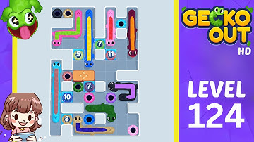 Gecko Out Level 124 Solution Walkthrough