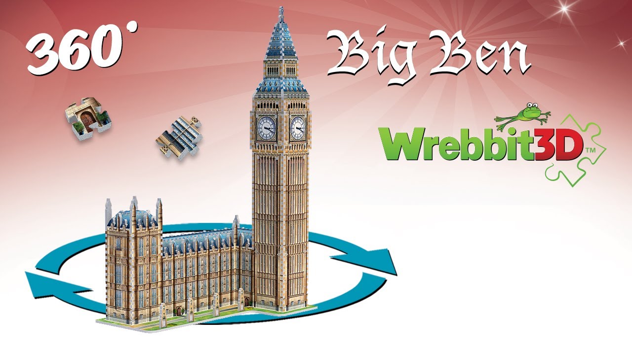 Big Ben | Classics | Wrebbit 3D Puzzle