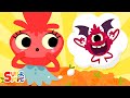 There&#39;s A Monster In My Tummy | Super Simple Songs
