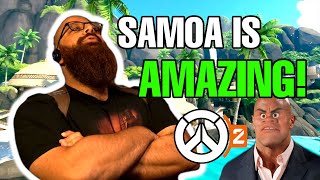 FIRST TIME playing the NEW 'Samoa' Overwatch 2 Map