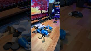 Brincando de impressão 3D #blastoise #3dprinting #setupgamer #pcgamer #bambulaba1 #gamer #shorts