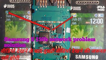 Samsung keypad mobile network problem solution||Samsung b110e network problem