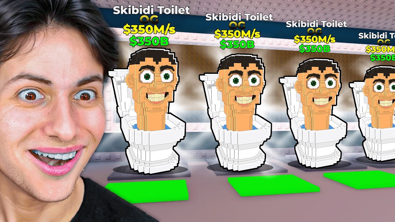 J'ai Obtenu SKIBIDI TOILET sur Steal a brainrot !