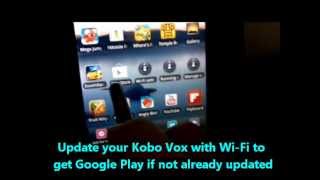 Install Game Apps on Kobo Vox Tablet eReader with Google Play Market App screenshot 1