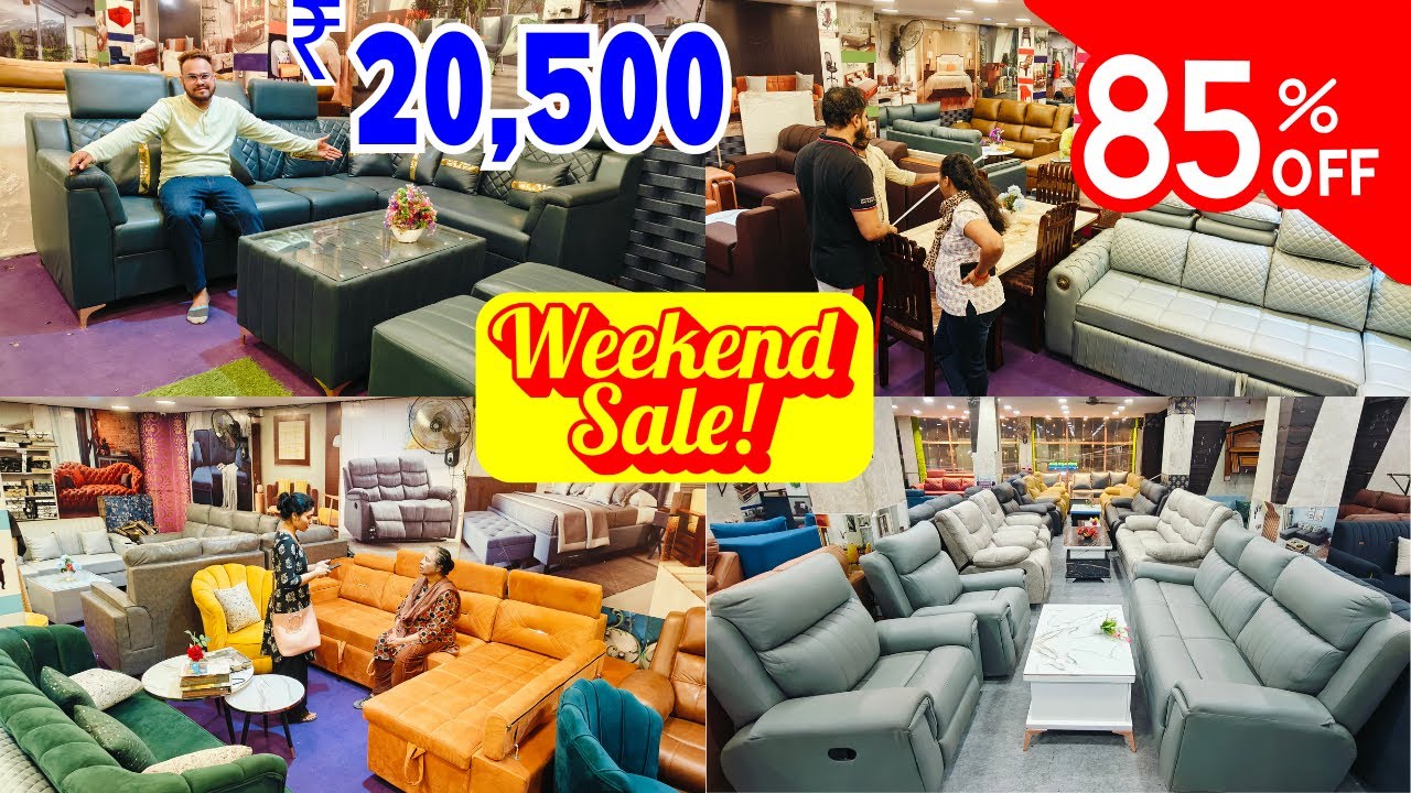 Hyderabad Furniture Weekend Sales 85% OFF on Sofa Set Cot Dinning Table MS Furniture RTC X Roads