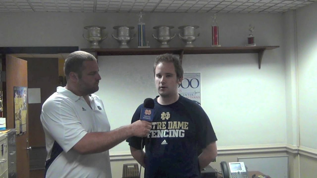 "EnGarde" ND Youth Sports TV Mike Golic Jr. interviews assitant