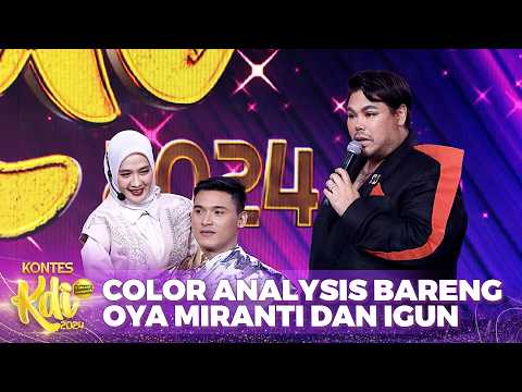 COLOR SCIENCE! Color Analysis with Oya Miranti and Ivan Gunawan! | KDI 2024 CONTEST