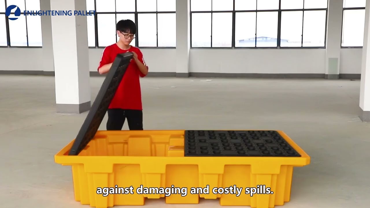 double ibc spill pallet two set