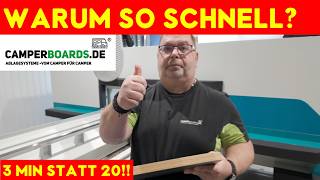 Camperboards verändert alles: So schnell war Camper-Ausbau noch nie