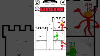 스틱 워 레벨 8 클리어🤫😱#shorts // 스틱 워 게임플레이 @sparklez saikat screenshot 4