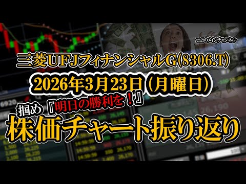 株価チャート振り返りで明日の勝利を！（三菱ＵＦＪフィナンシャルＧ：8306）