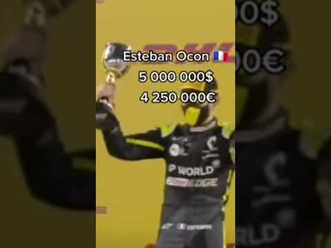 F1 Racer Salary 2021