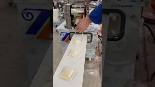 German customer customizes a square samosa forming machine