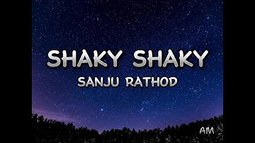 SHAKY SHAKY LYRICS   Sanju Rathod Ft. Isha Malviya | G-Spark | New #Marathi Songs 2025