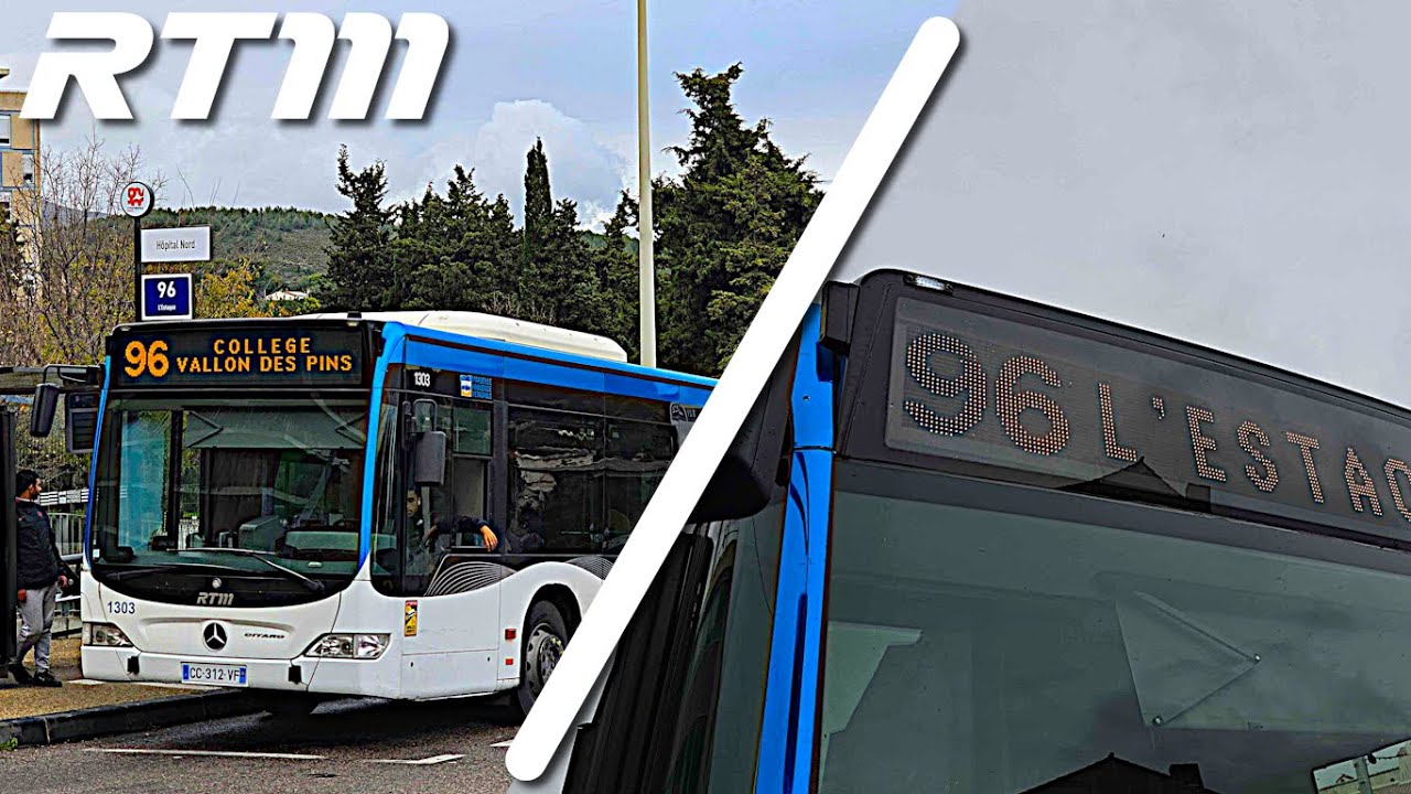 [RTM] Cab ride ligne 96 direction Hôpital Nord