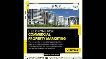 Use Drone For Commercial Property Marketing