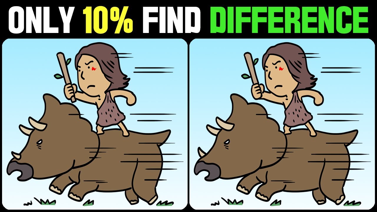 Spot The Difference : Can You Find Them All? [ Find The Difference #93 ]
