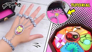 DIY The new Miraculous Ladybug | How to make Tiger Miraculous panjas bracelet with rings Roaar Kwami