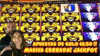 🤑SUPER MEGA JACKPOT! 🎰$2.50 Apuesta! 50 Lions 🎰 screenshot 5