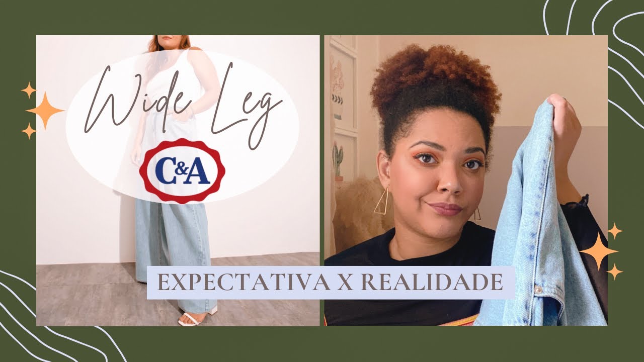 WIDE LEG PLUS SIZE DA C&A: vale a pena ou não? (resenha COMPLETA) 🤔 | Oie, Mabi!