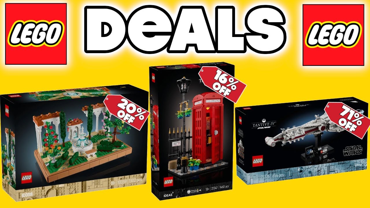LEGO DEALS 13TH MARCH - NEW LEGO RELEASE SET - AMAZON & MORE