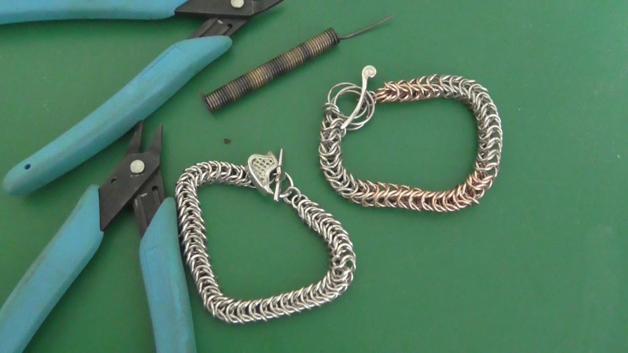 שרשרת קופסא box chainmail - YouTube