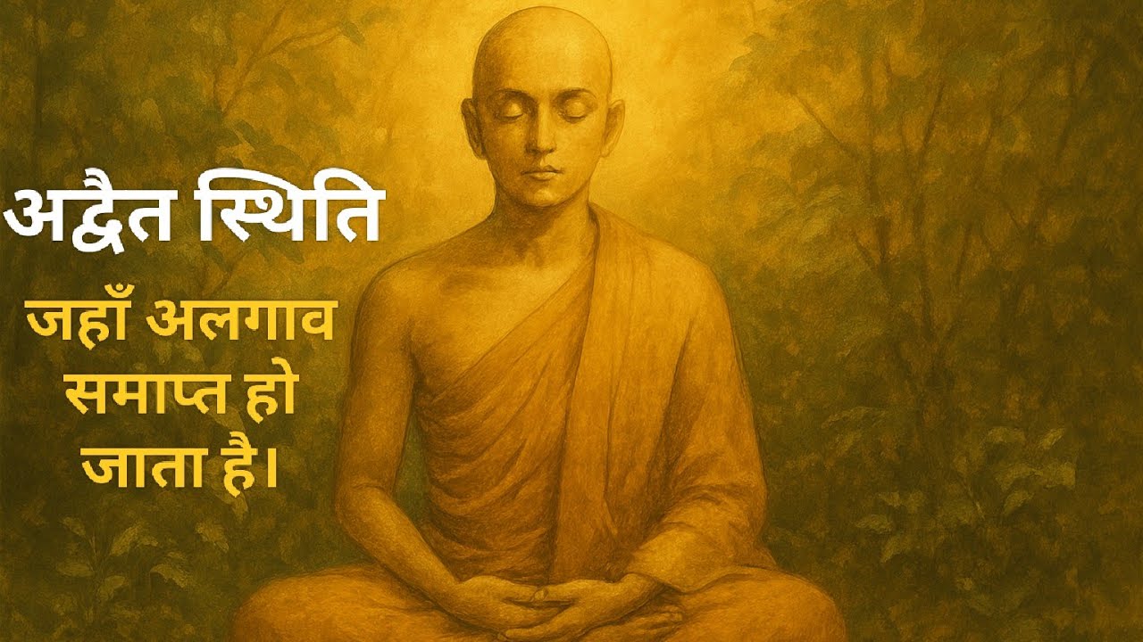 अद्वैत स्थिति — जहाँ मैं और तुम समाप्त हो जाते हैं | Non Duality Explained Simply@Atmamargi