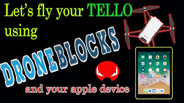 DRONEBLOCKS: Another option for TELLO besides SCRATCH