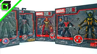 Marvel Studios First 10 Years by Hasbro! Thor, Sif, Ant-man, Yellow Jacket, Red Skull, and Ronan