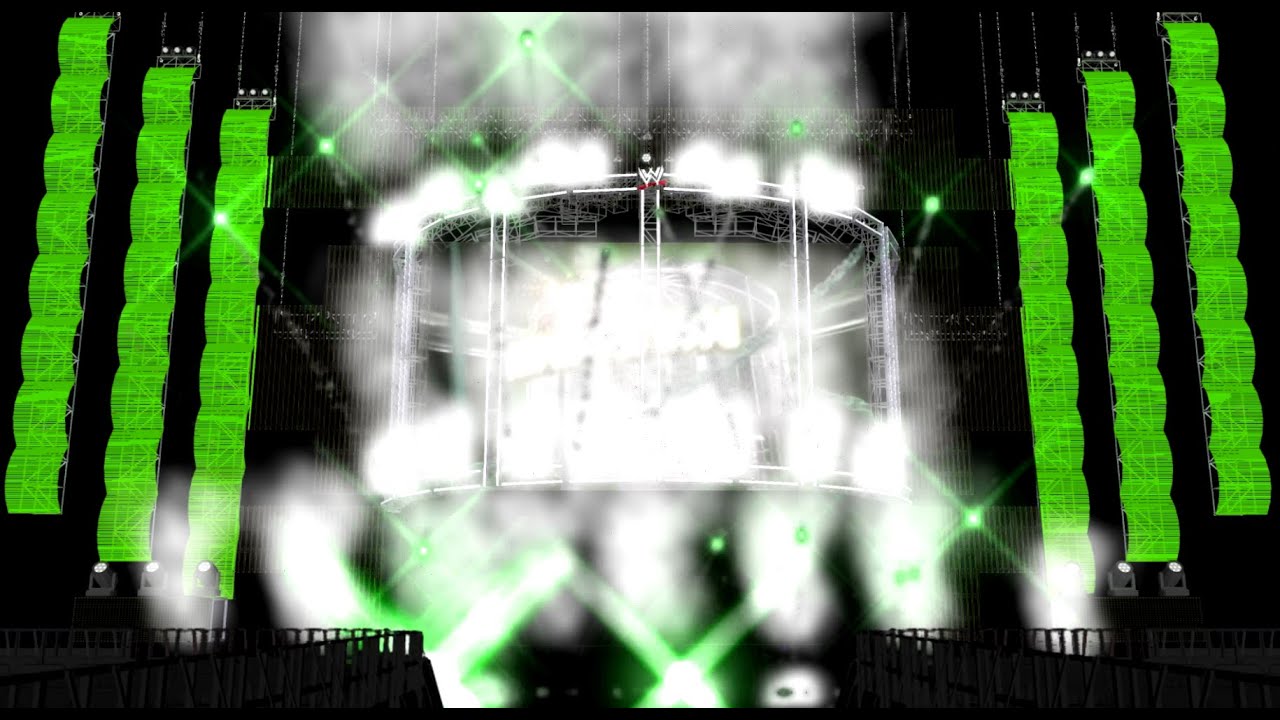 WWE Elimination Chamber 2012 Opening Pyro Replication (WWE 2010s Pyro Flashback S01Ep36)