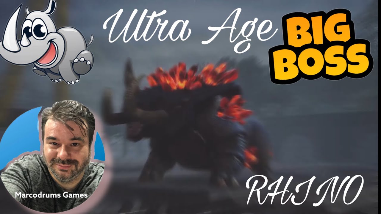 Boss RHINO - Ultra Age by Marcodrums Games