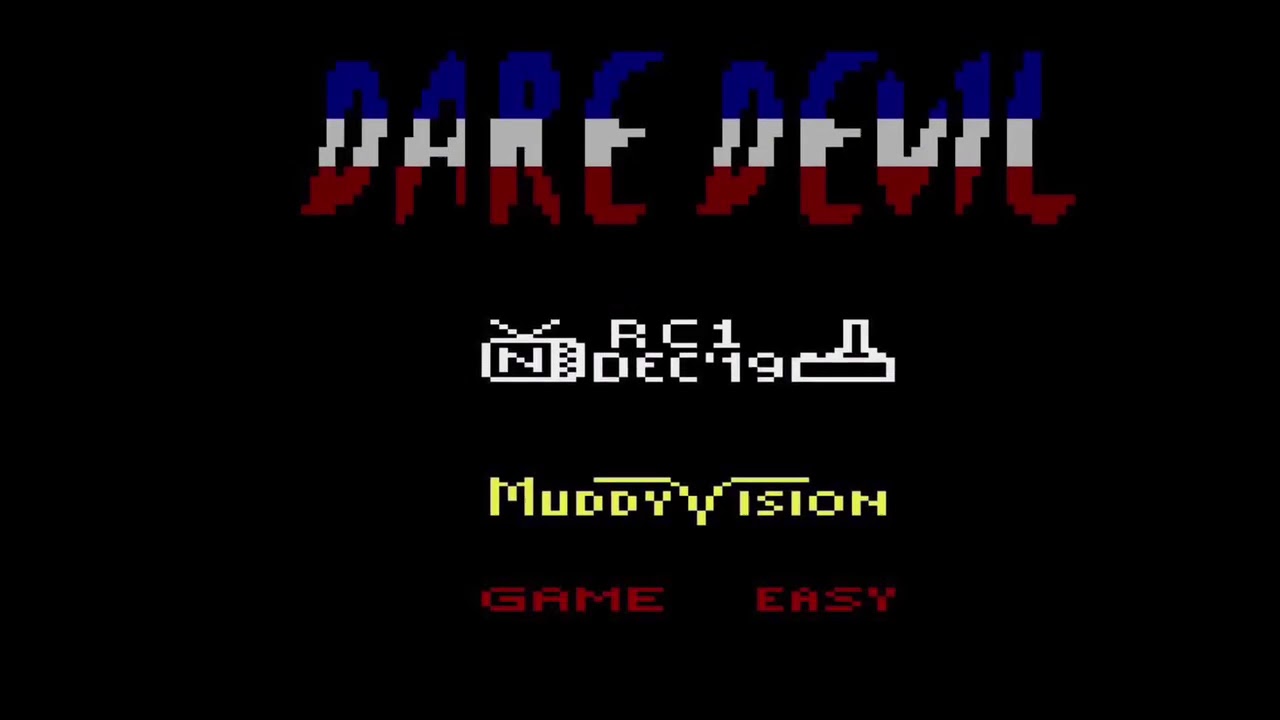 Dare Devil *NEW* Homebrew Atari 2600 Rom from MuddyVision - YouTube