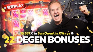 🟥REPLAY: OPENING 22 DEGEN BONUSES!