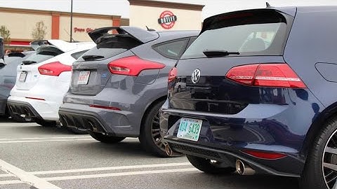APR Stage 2 Mk7 GTI / Cobb Stage 1 Focus RS
