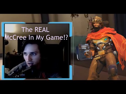 Playing a game in Overwatch with the voice of McCree(Matthew Mercer)? | Actual proof at the end!