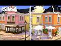 I Created the Cutest European Street in The Sims 4 | Relaxing Speed Build | ASMR | No CC